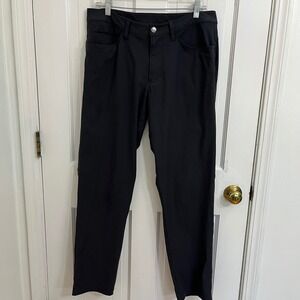 Lululemon ABC Pant Mens Sz 32 Gray Performance Athleisure Office